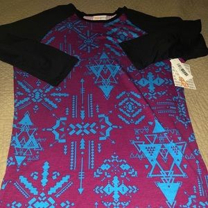 Lularoe Randy 3/4 sleeve shirt